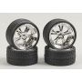 1/24-1/25 Phat Daddy's 23" Chrome Rims w/Tires (4)
